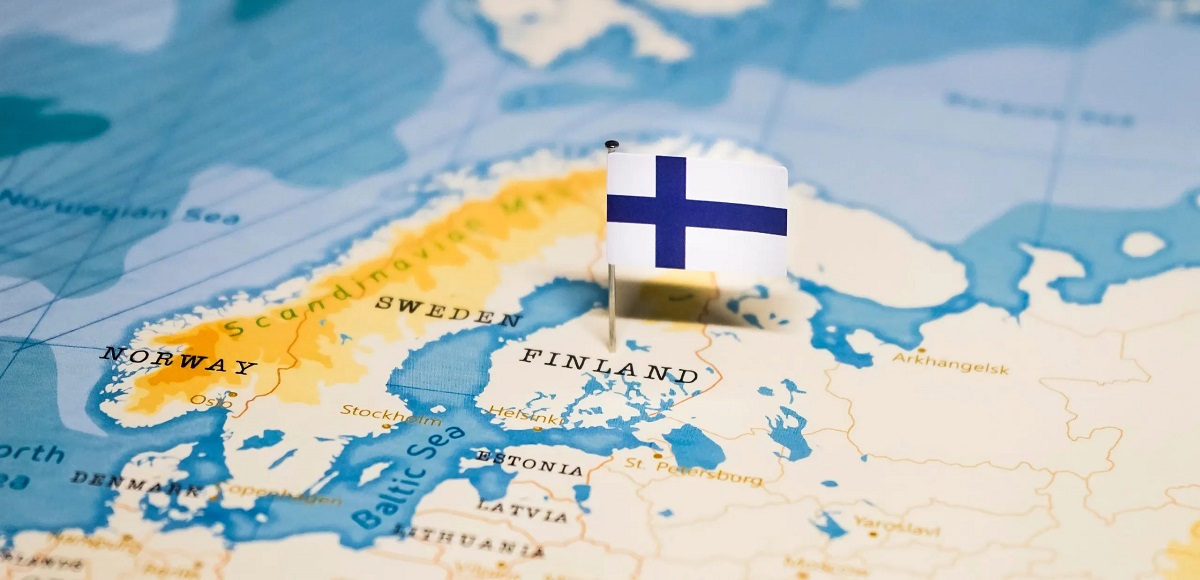 Finland Location Map 